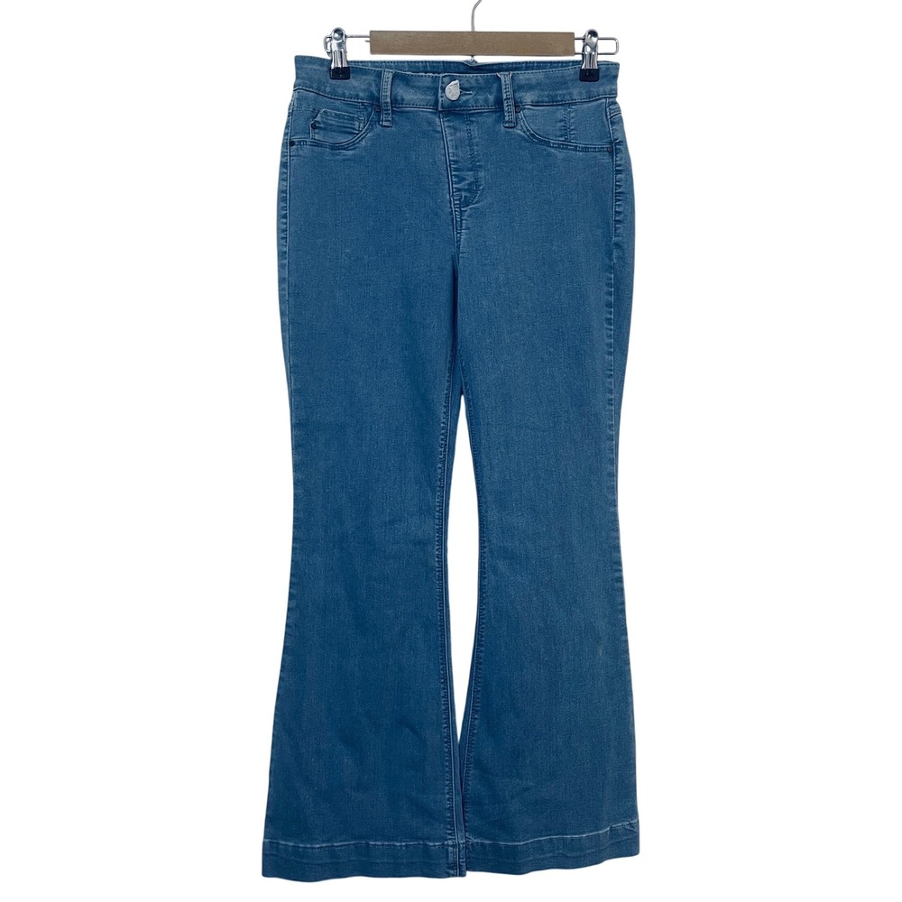 Laurie Felt Women Silky Flare Jeans SP Blue Vital‎ Stretch Denim Boho Casual